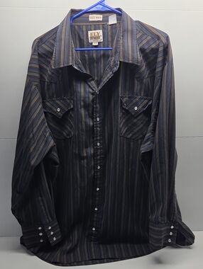 Mens Ely Cattleman Big Man Shirt
